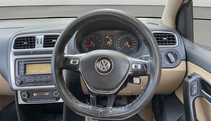 2015 Volkswagen Polo HIGHLINE1.2L, Petrol, Manual, 50,809 km, Steering Wheel Close Up