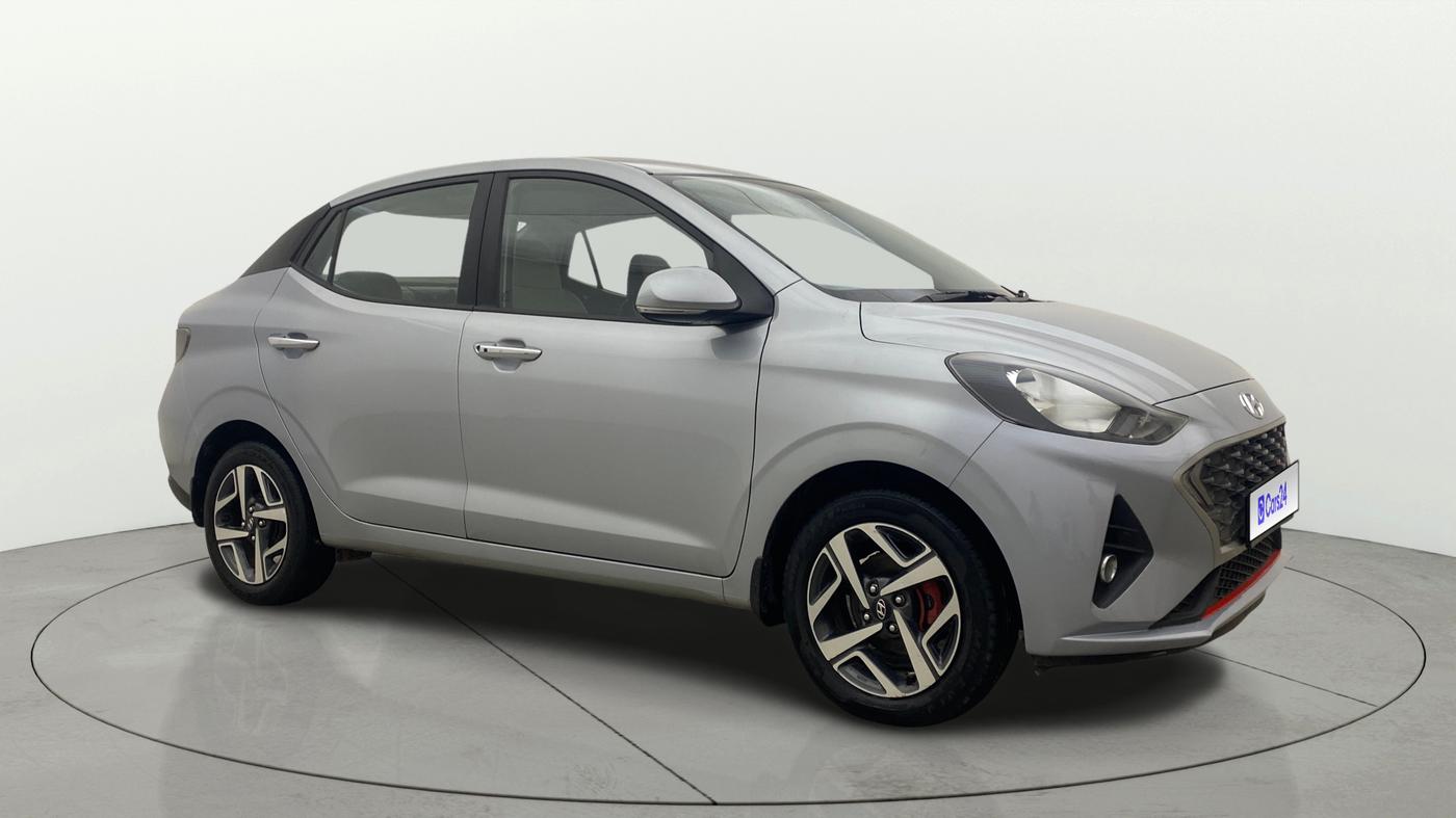 2021 Hyundai AURA SX 1.2, Petrol, Manual, 51,203 km, Right Front Diagonal
