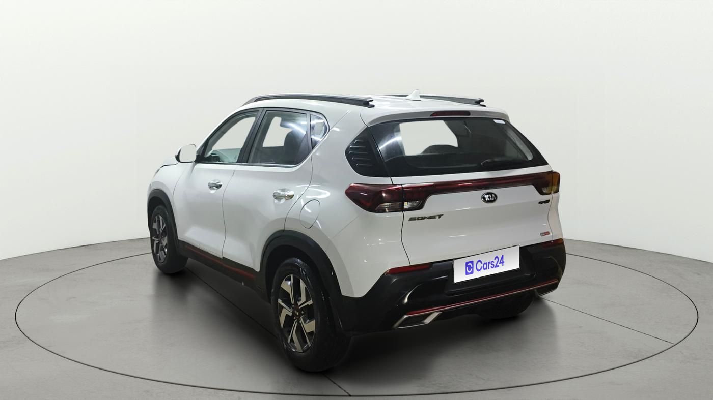 2021 KIA SONET GTX PLUS 1.0 IMT, Petrol, Manual, 26,813 km, Left Back Diagonal