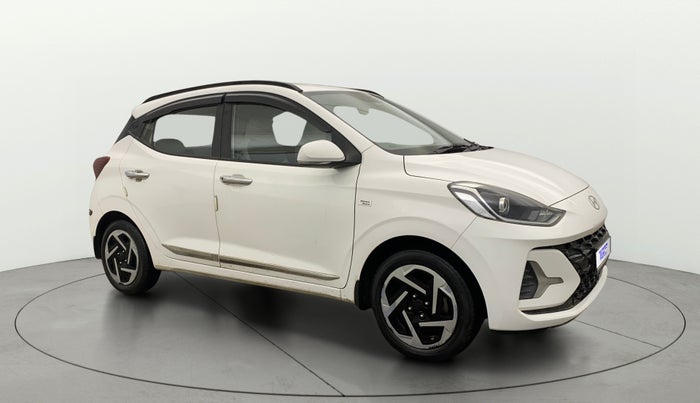 2023 Hyundai GRAND I10 NIOS SPORTZ AMT 1.2 KAPPA VTVT, Petrol, Automatic, 53,757 km, Right Front Diagonal