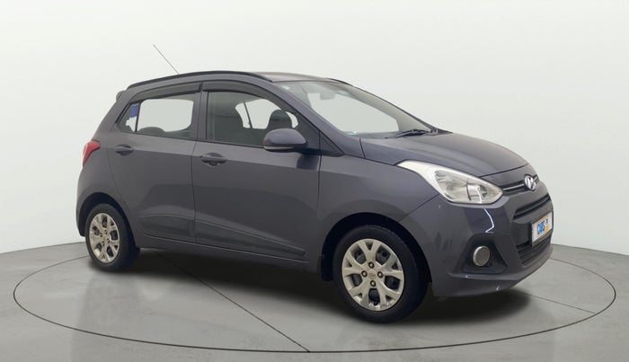2016 Hyundai Grand i10 SPORTZ 1.2 KAPPA VTVT, Petrol, Manual, 94,181 km, Right Front Diagonal