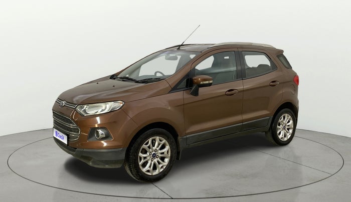 2016 Ford Ecosport TITANIUM 1.5L DIESEL, Diesel, Manual, 1,06,586 km, Left Front Diagonal