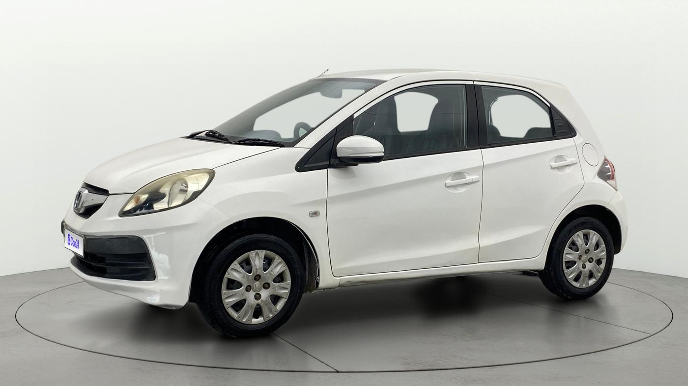 2015 Honda Brio S MT, Petrol, Manual, 91,737 km, Left Front Diagonal