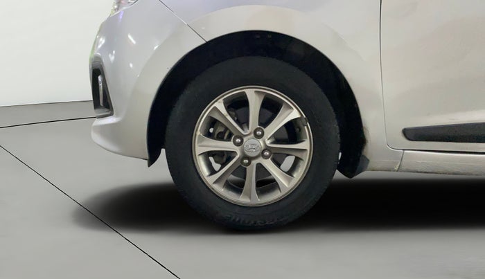 2016 Hyundai Grand i10 ASTA (O) 1.2 KAPPA VTVT, Petrol, Manual, 72,602 km, Left Front Wheel