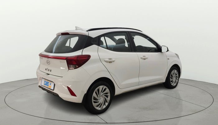 2024 Hyundai GRAND I10 NIOS SPORTZ AMT 1.2 KAPPA VTVT, Petrol, Automatic, 23,996 km, Right Back Diagonal