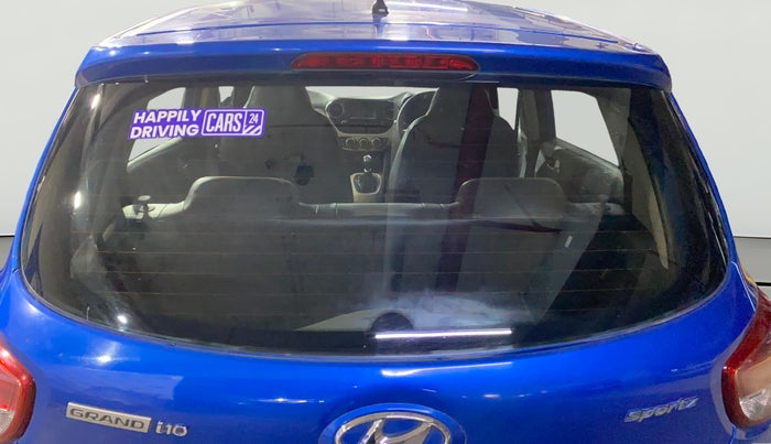 2017 Hyundai Grand i10 SPORTZ 1.2 KAPPA VTVT, Petrol, Manual, 54,380 km, Rear Windshield