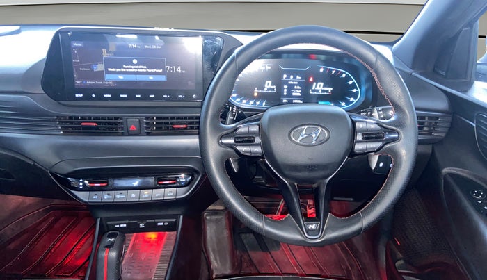 2023 Hyundai NEW I20 N LINE N8 1.0 TURBO GDI DCT, Petrol, Automatic, 24,915 km, Steering Wheel Close Up