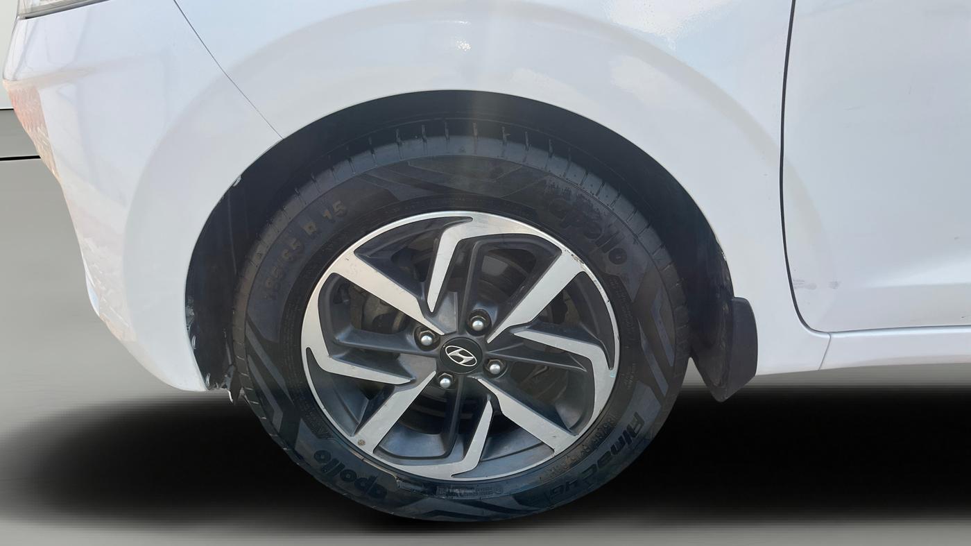 2021 Hyundai GRAND I10 NIOS ASTA 1.2 KAPPA VTVT, Petrol, Manual, 1,37,594 km, Left Front Wheel
