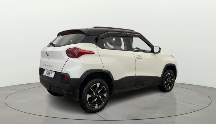 2021 Tata PUNCH CREATIVE AMT 1.2 RTN DUAL TONE, Petrol, Automatic, 31,940 km, Right Back Diagonal