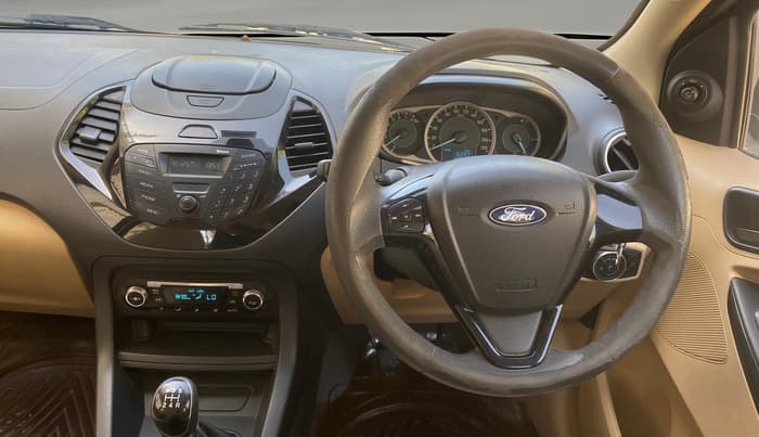 2018 Ford Figo Aspire TITANIUM 1.2 PETROL, Petrol, Manual, 88,093 km, Steering Wheel Close Up