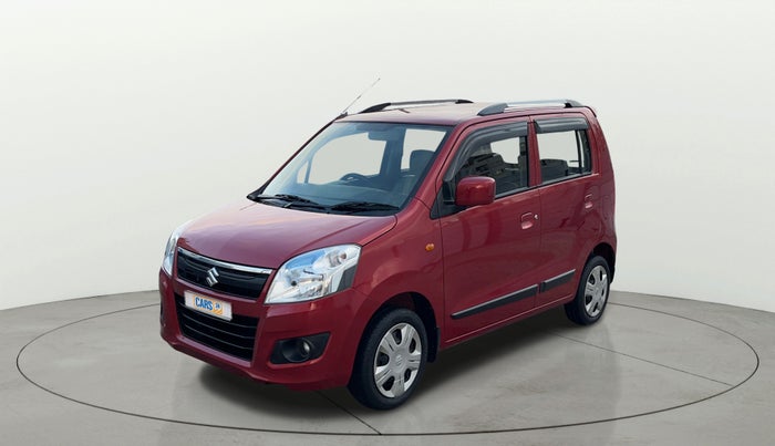 2017 Maruti Wagon R 1.0 VXI (O) AMT, Petrol, Automatic, 30,577 km, Left Front Diagonal