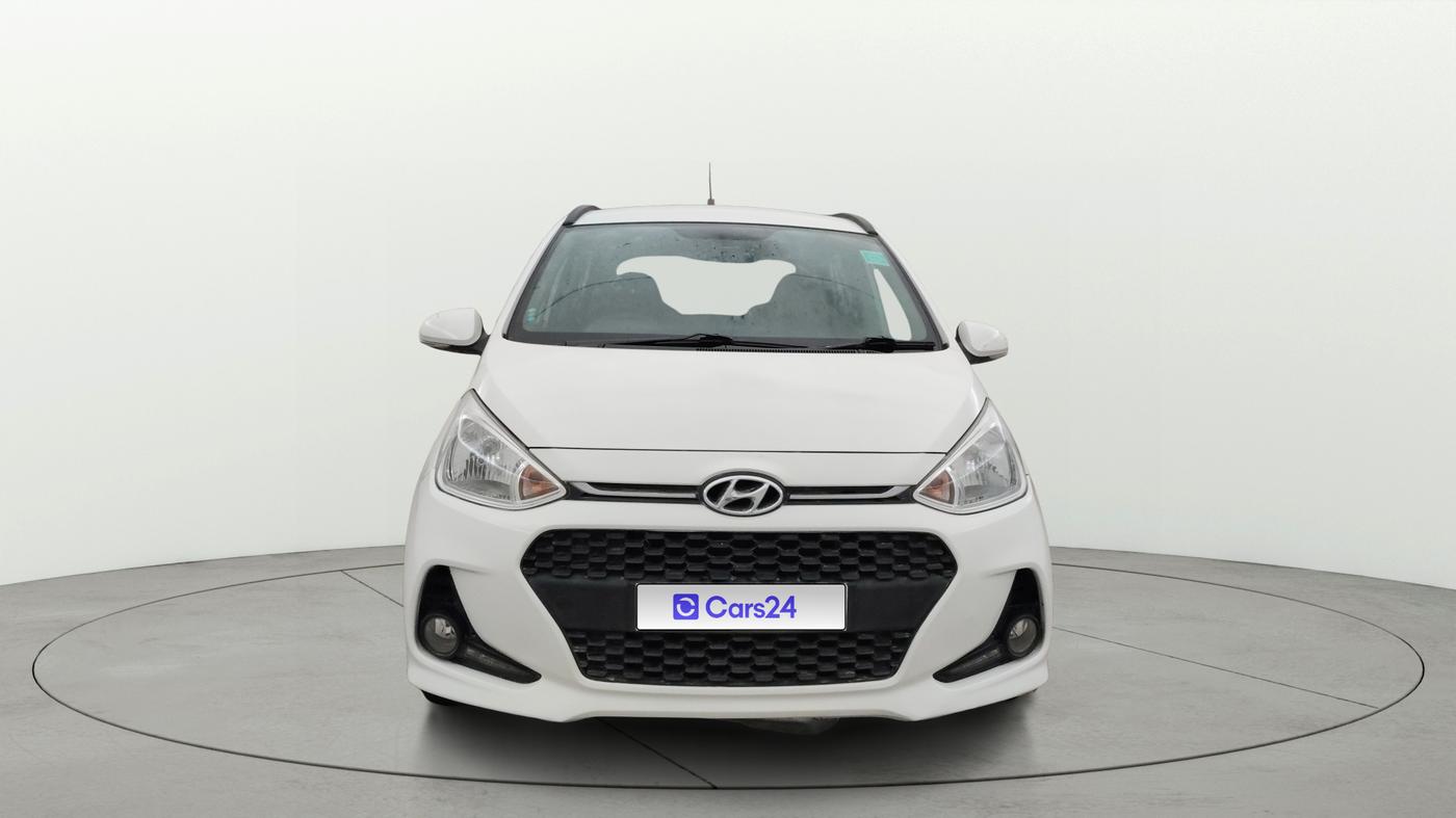 2019 Hyundai Grand i10 SPORTZ AT 1.2 KAPPA VTVT, Petrol, Automatic, 18,810 km, Front