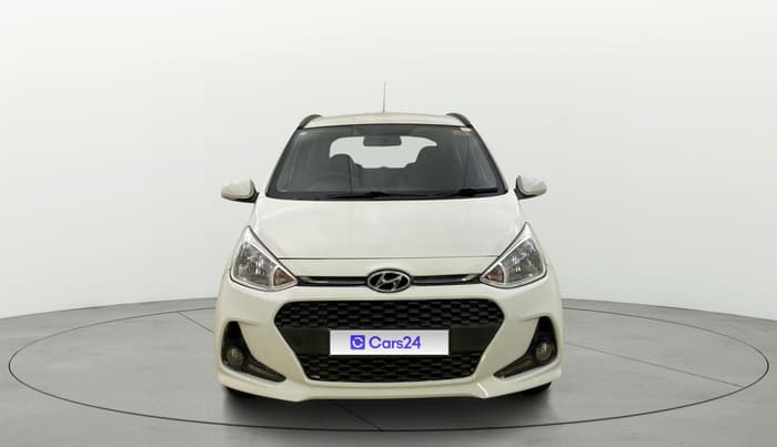 2017 Hyundai Grand i10 SPORTZ AT 1.2 KAPPA VTVT, Petrol, Automatic, 64,884 km, Front