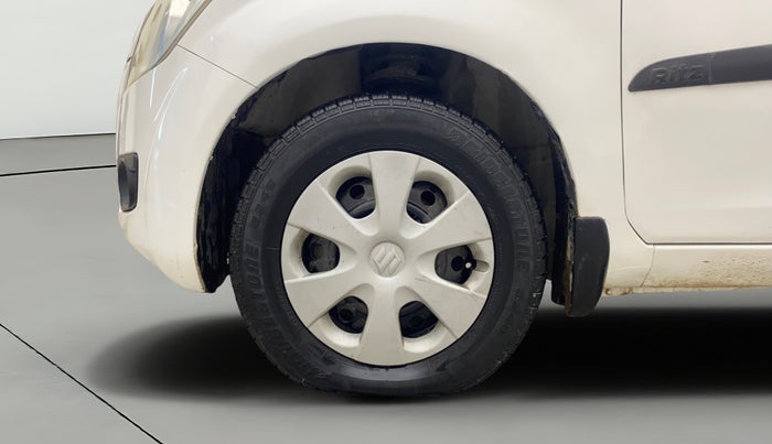 2012 Maruti Ritz VXI, CNG, Manual, 65,548 km, Left Front Wheel