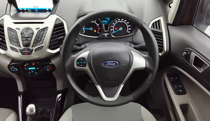 2017 Ford Ecosport TITANIUM 1.5L PETROL, Petrol, Manual, 64,027 km, Steering Wheel Close Up