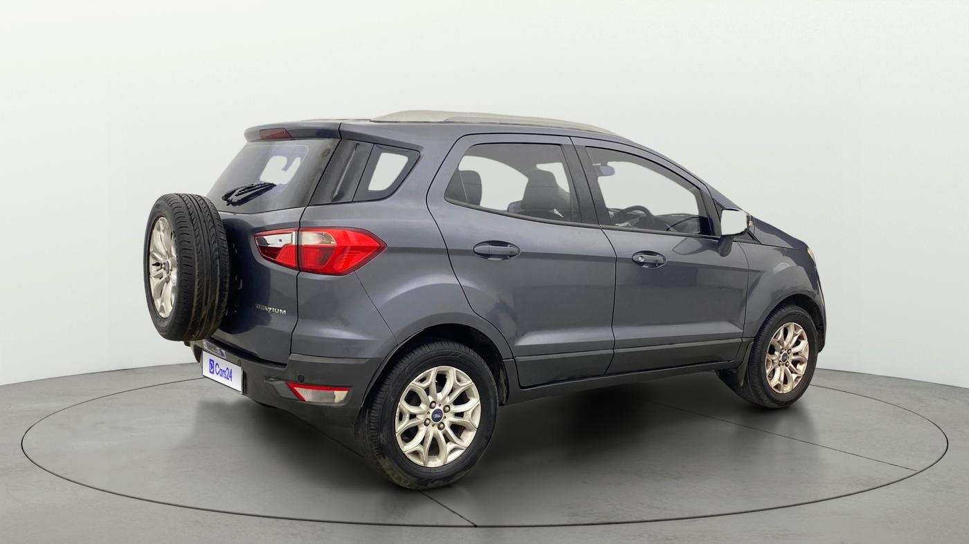 2014 Ford Ecosport TITANIUM 1.5L PETROL AT, Petrol, Automatic, 66,583 km, Right Back Diagonal