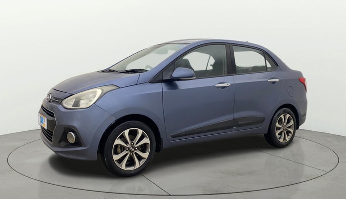 2015 Hyundai Xcent SX 1.2, Petrol, Manual, 1,20,441 km, Left Front Diagonal