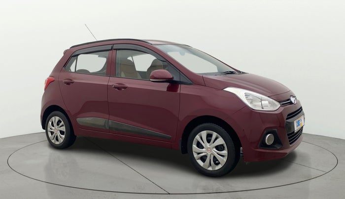 2016 Hyundai Grand i10 SPORTZ 1.2 KAPPA VTVT, Petrol, Manual, 23,280 km, Right Front Diagonal