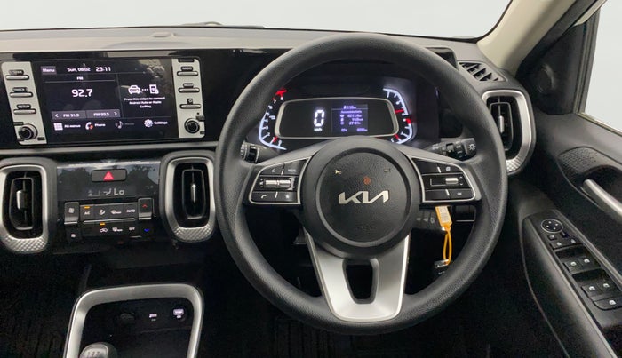 2022 KIA SONET HTK PLUS 1.2, Petrol, Manual, 8,231 km, Steering Wheel Close Up