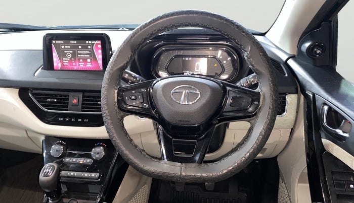 2023 Tata NEXON XZ PLUS PETROL, Petrol, Manual, 32,844 km, Steering Wheel Close Up