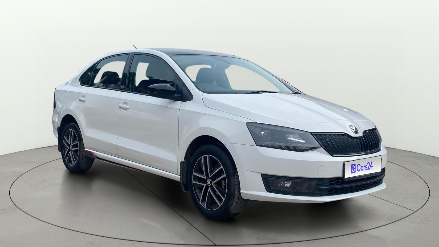 2020 Skoda Rapid STYLE TSI, Petrol, Manual, 43,697 km, Right Front Diagonal