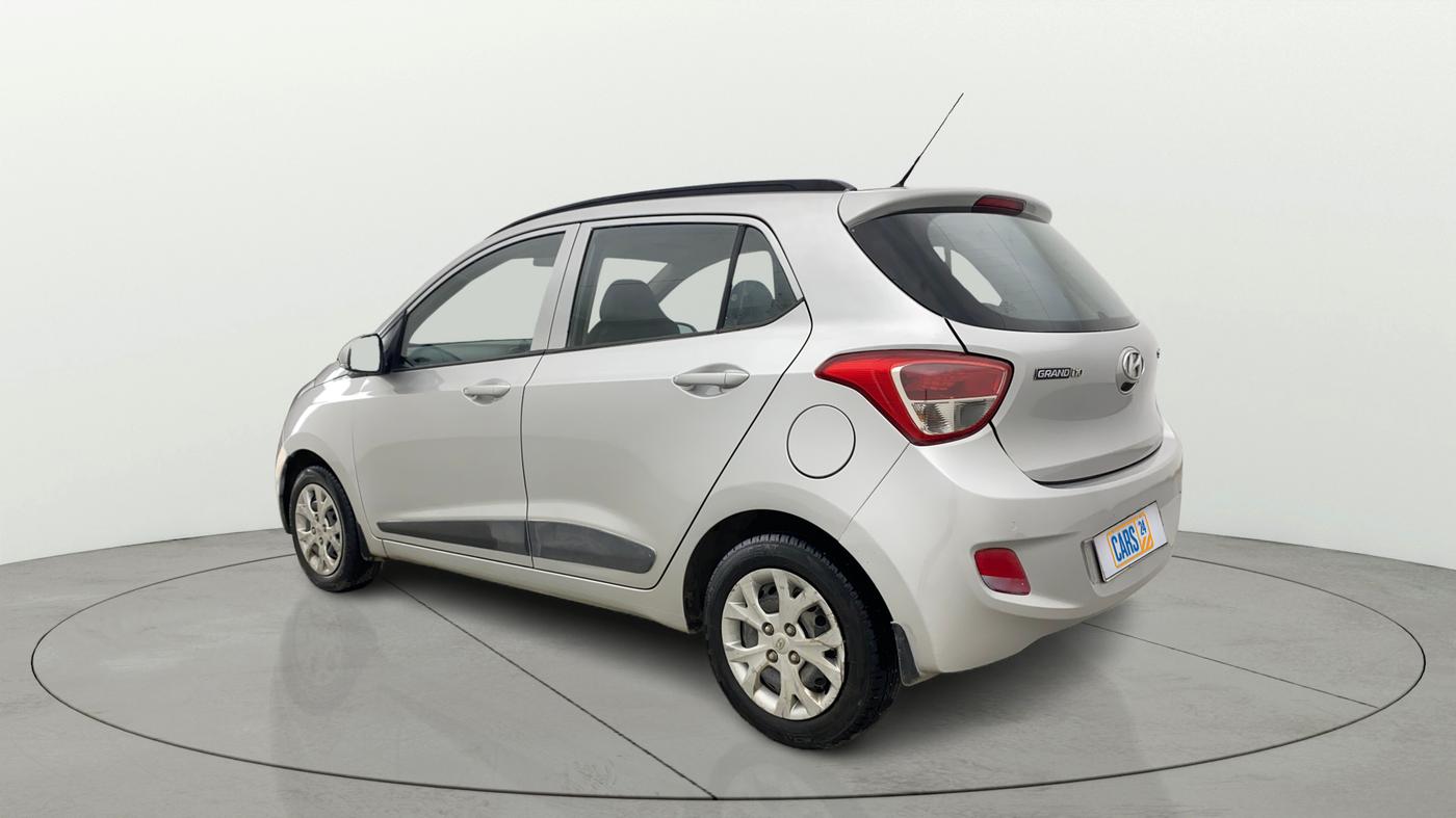 2015 Hyundai Grand i10 SPORTZ 1.2 KAPPA VTVT, Petrol, Manual, 73,343 km, Left Back Diagonal