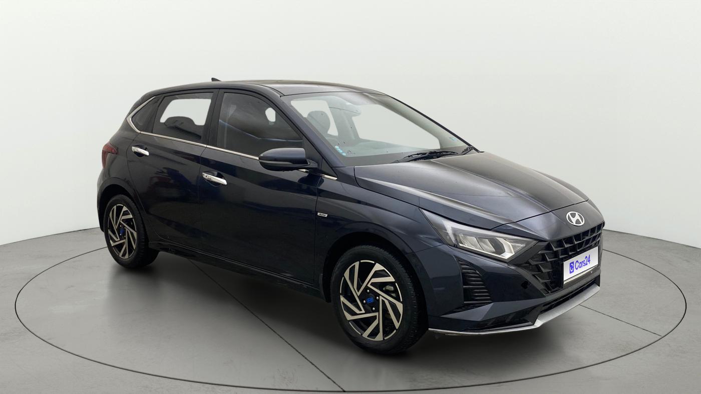 2024 Hyundai NEW I20 ASTA (O) 1.2 IVT, Petrol, Automatic, 16,859 km, Right Front Diagonal