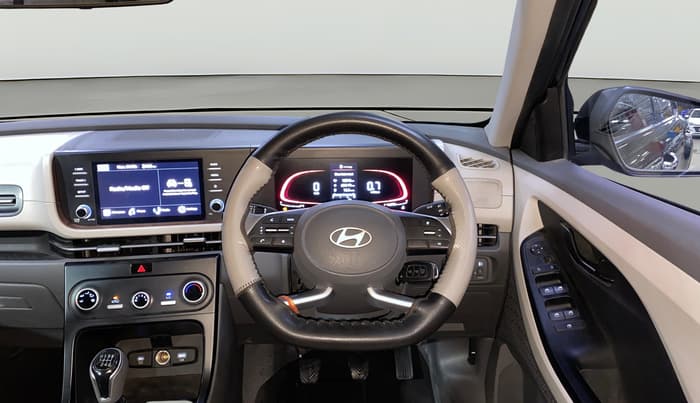 2024 Hyundai Creta EX 1.5 PETROL, Petrol, Manual, 18,010 km, Steering Wheel Close Up