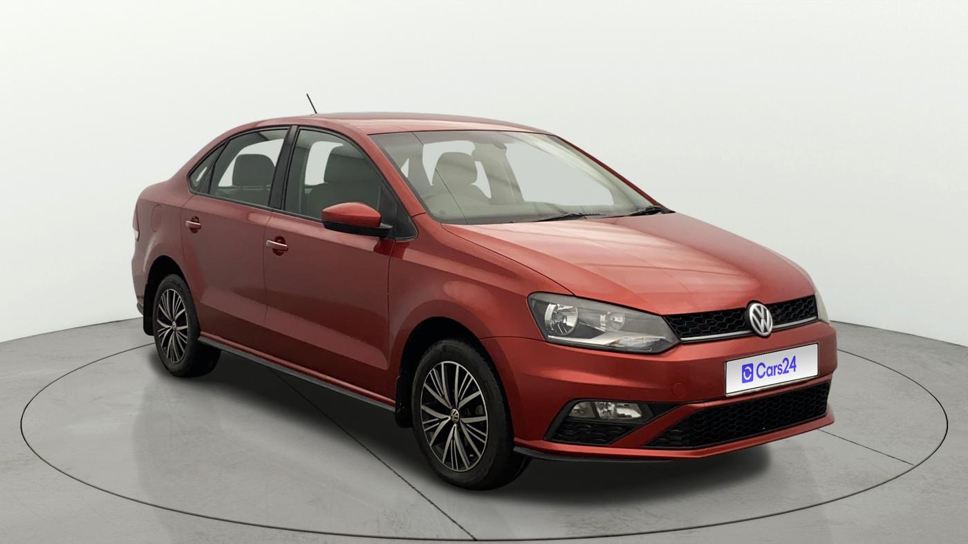 2020 Volkswagen Vento HIGHLINE 1.0L TSI, Petrol, Manual, 1,44,347 km, Right Front Diagonal