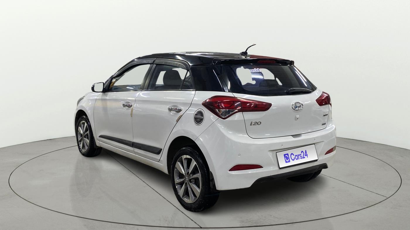 2016 Hyundai Elite i20 ASTA 1.2 (O), Petrol, Manual, 76,879 km, Left Back Diagonal
