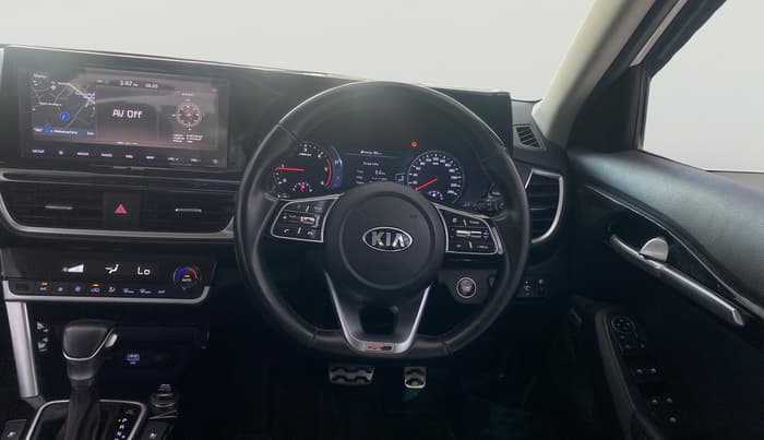 2021 KIA SELTOS GTX PLUS AT 1.5 DIESEL, Diesel, Automatic, 86,321 km, Steering Wheel Close Up