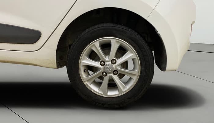 2015 Hyundai Grand i10 ASTA AT 1.2 KAPPA VTVT, Petrol, Automatic, 76,388 km, Left Rear Wheel