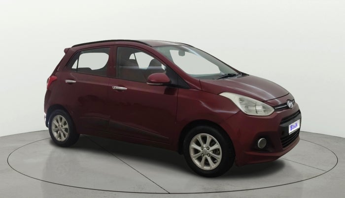 2015 Hyundai Grand i10 ASTA AT 1.2 KAPPA VTVT, Petrol, Automatic, 1,45,877 km, Right Front Diagonal