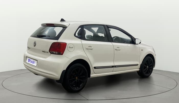 2013 Volkswagen Polo HIGHLINE DIESEL, Diesel, Manual, 1,41,737 km, Right Back Diagonal