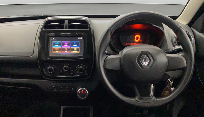 2018 Renault Kwid RXT 1.0 AMT (O), Petrol, Automatic, 62,125 km, Steering Wheel Close Up