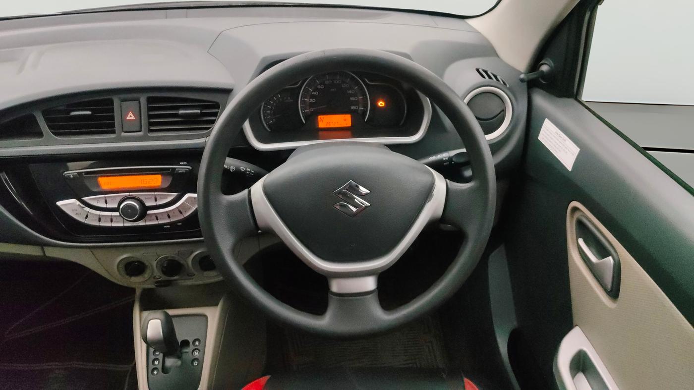 2015 Maruti Alto K10 VXI AMT, Petrol, Automatic, 25,737 km, Steering Wheel Close Up
