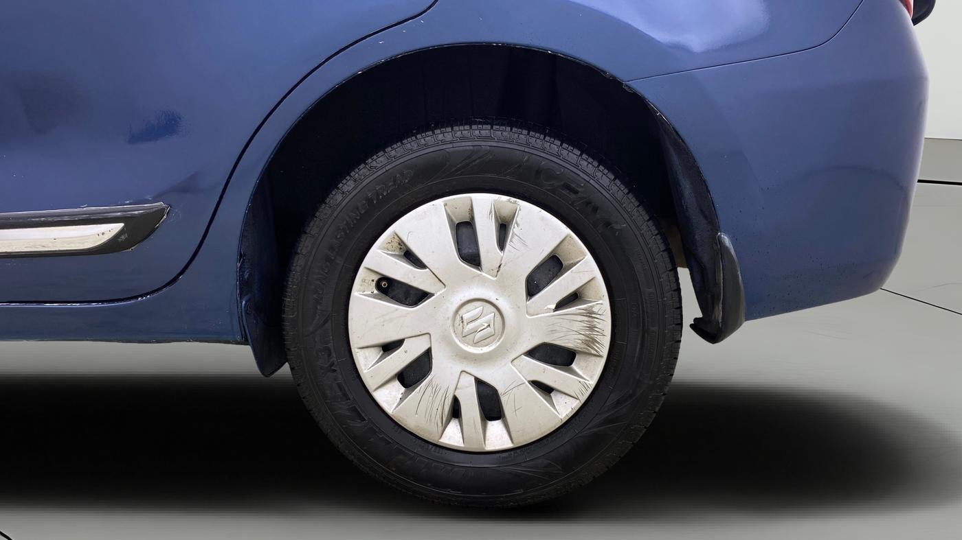 2018 Maruti Dzire VXI, Petrol, Manual, 53,712 km, Left Rear Wheel