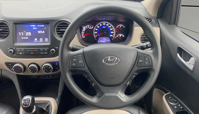 2019 Hyundai Grand i10 SPORTZ 1.2 KAPPA VTVT, Petrol, Manual, 37,199 km, Steering Wheel Close Up