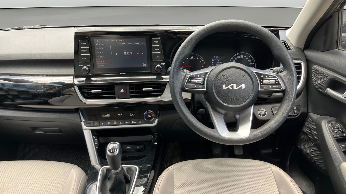 2023 KIA SELTOS HTK PLUS 1.5 IMT, Petrol, Manual, 43,995 km, Steering Wheel Close Up