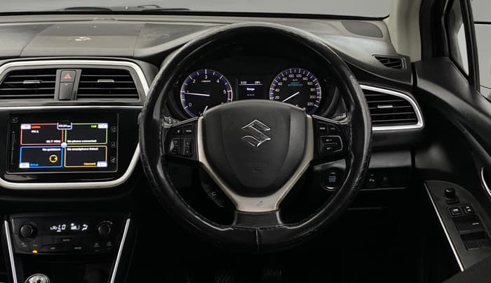 2018 Maruti S Cross ALPHA 1.3, Diesel, Manual, 1,22,381 km, Steering Wheel Close Up