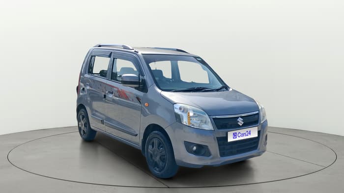 2017 Maruti Wagon R 1.0 VXI, Petrol, Manual, 50,864 km, Right Front Diagonal