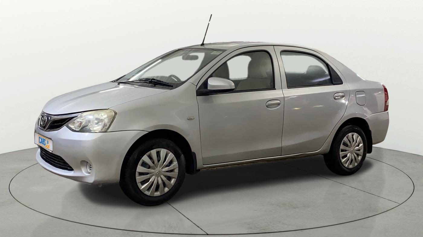 2015 Toyota Etios G, Petrol, Manual, 41,922 km, Left Front Diagonal