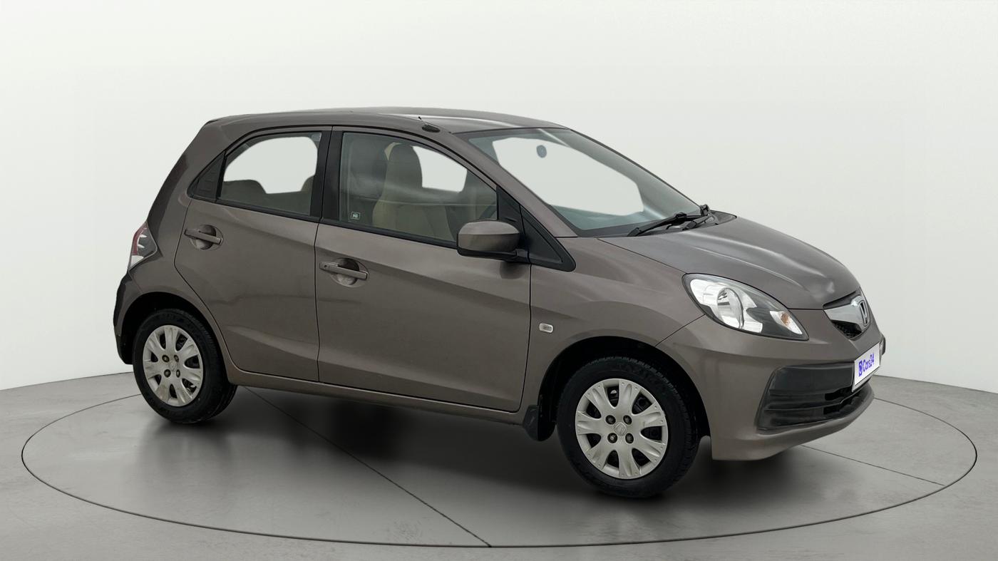 2013 Honda Brio S MT, Petrol, Manual, 35,391 km, Right Front Diagonal