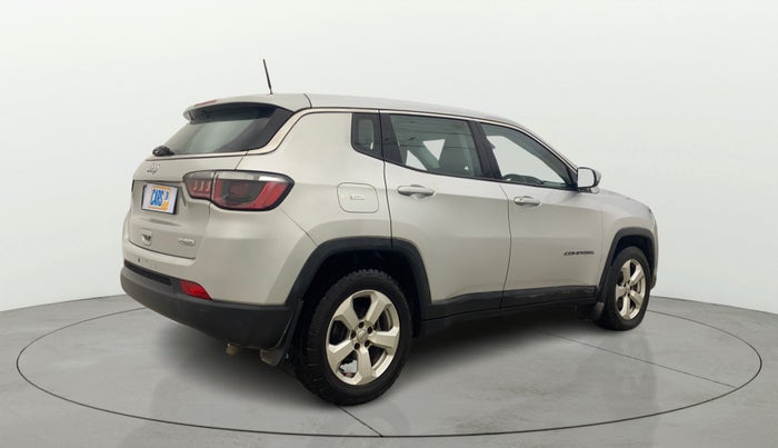 2017 Jeep Compass LONGITUDE 2.0 DIESEL, Diesel, Manual, 1,27,577 km, Right Back Diagonal