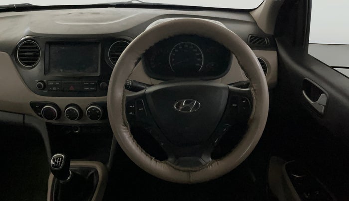 2017 Hyundai Grand i10 SPORTZ (O) 1.2 KAPPA VTVT, CNG, Manual, 86,122 km, Steering Wheel Close Up