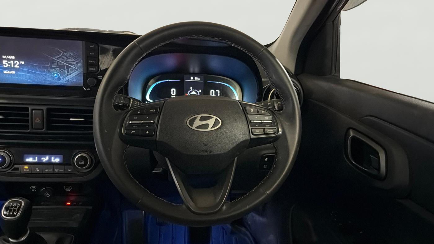 2023 Hyundai EXTER SX (O) CONNECT 1.2 MT DUAL TONE, Petrol, Manual, 45,550 km, Steering Wheel Close Up