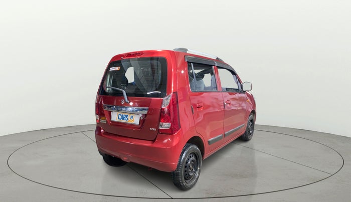 2014 Maruti Wagon R 1.0 VXI, Petrol, Manual, 55,411 km, Right Back Diagonal