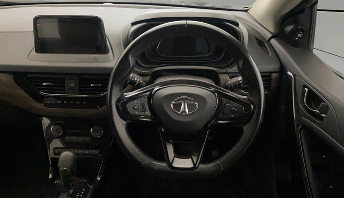 2022 Tata NEXON XZA PLUS (PREMIUM) KAZIRANGA PETROL, Petrol, Automatic, 32,262 km, Steering Wheel Close Up