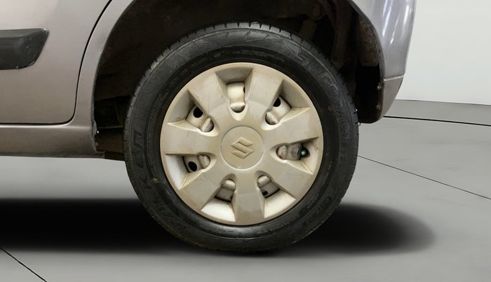 2014 Maruti Wagon R 1.0 LXI, Petrol, Manual, 41,923 km, Left Rear Wheel