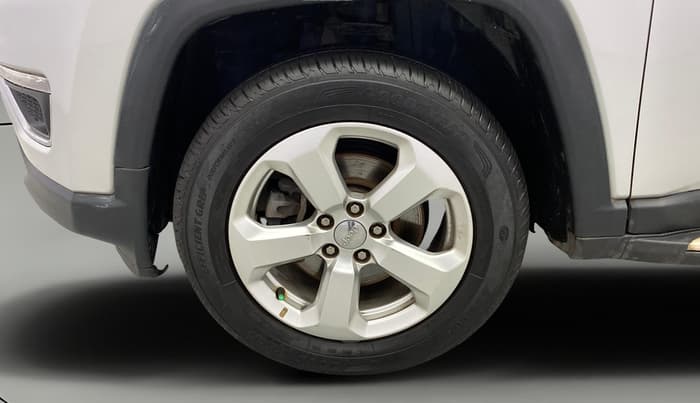 2017 Jeep Compass LIMITED 1.4 PETROL AT, Petrol, Automatic, 60,402 km, Left Front Wheel